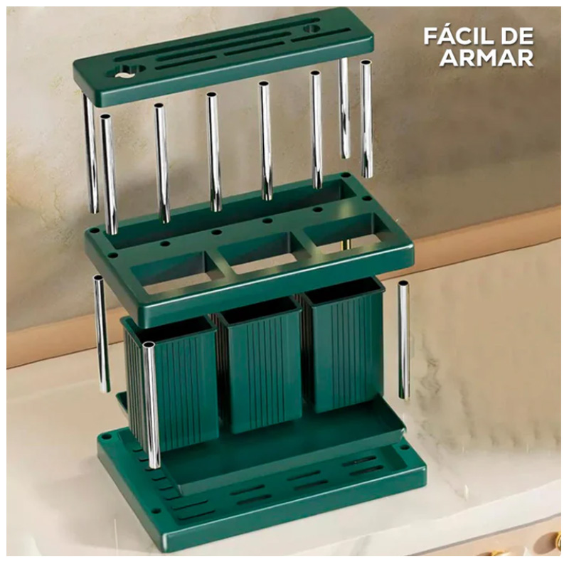 Miniatura 4 de Organizador de Cubiertos Doble Nivel